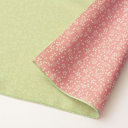 45cm Amunzen Reversible Furoshiki | Same Komon Sakura