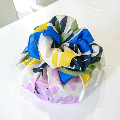 75cm Furoshiki | Blossom (blue)