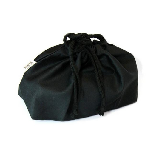 Drawstring Bento Bag | Black, XL