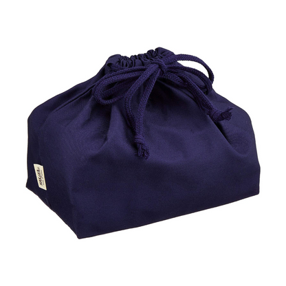 Drawstring Bento Bag | L, Navy