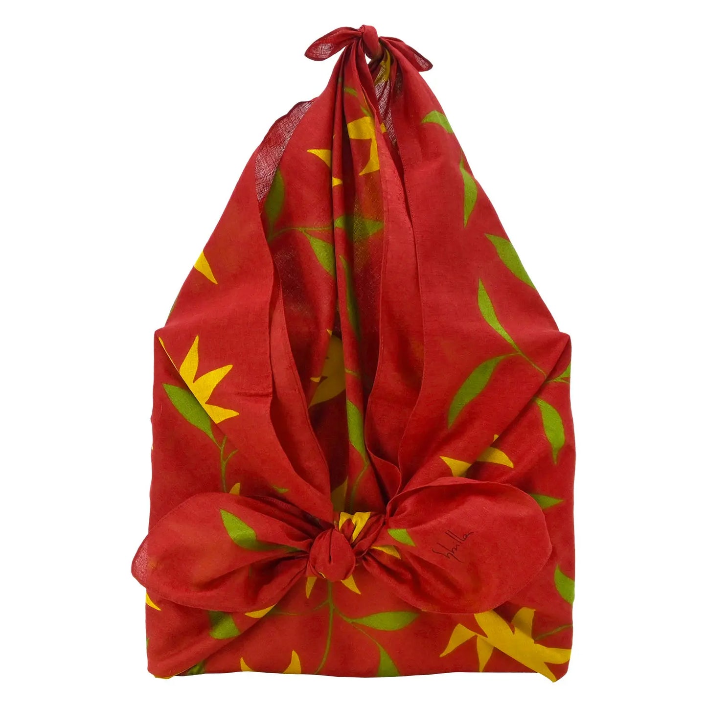 97cm Furoshiki | Estrella De Mar (red)