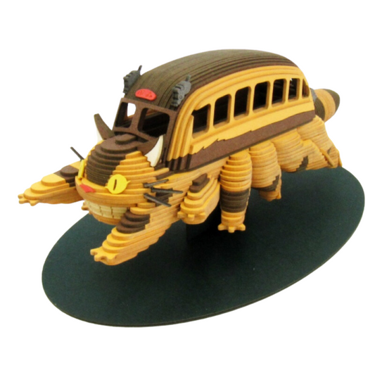 Ghibli Miniatuart | My Neighbor Totoro - The Catbus