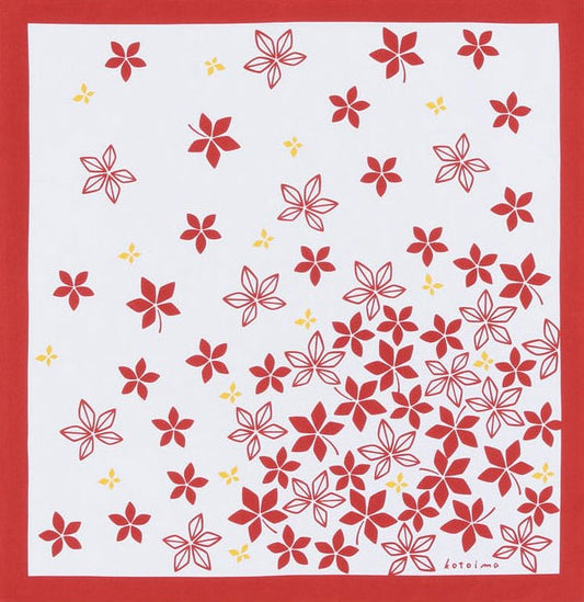 70cm Furoshiki | Kotoima Fukiyose (red)