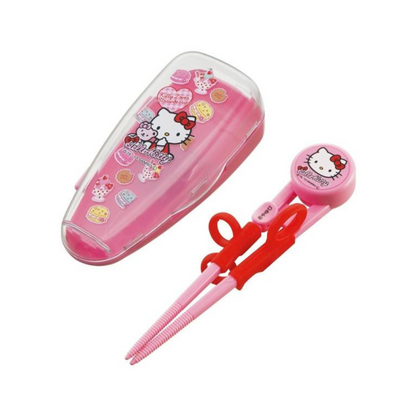 Hello Kitty Training Chopsticks & Case