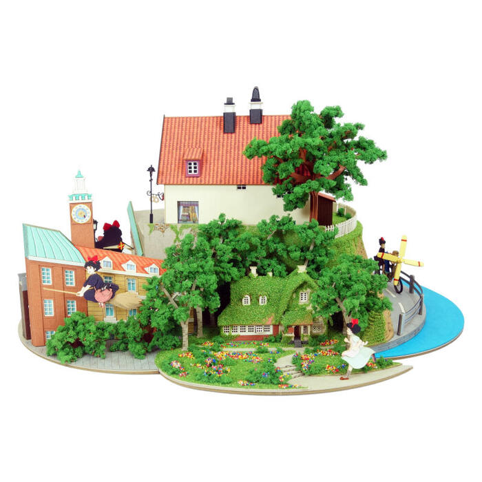 Ghibli Miniatuart Diorama | Kiki's Delivery Service