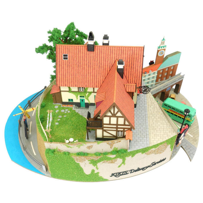 Ghibli Miniatuart Diorama | Kiki's Delivery Service