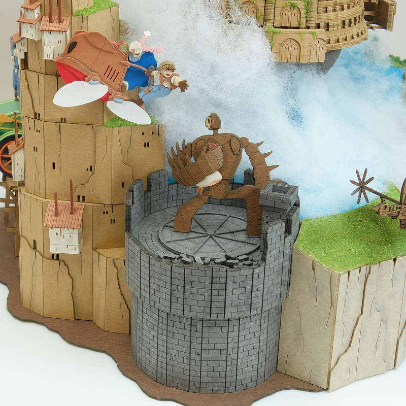 Ghibli Miniatuart Diorama | Castle In The Sky