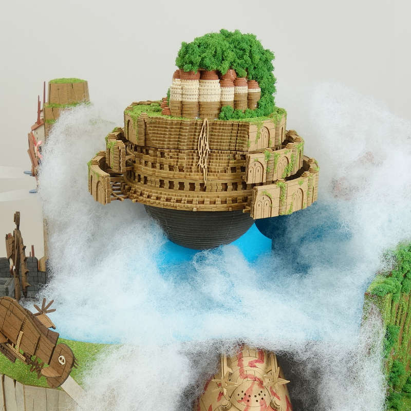 Ghibli Miniatuart Diorama | Castle In The Sky