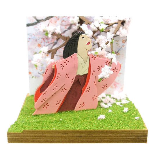 Ghibli Miniatuart Mini | The Tale Of Princess Kaguya - Under The Cherry Blossoms