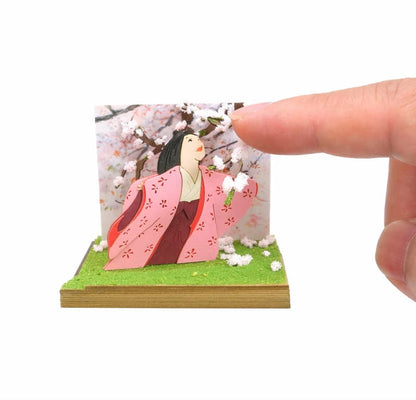 Ghibli Miniatuart Mini | The Tale Of Princess Kaguya - Under The Cherry Blossoms