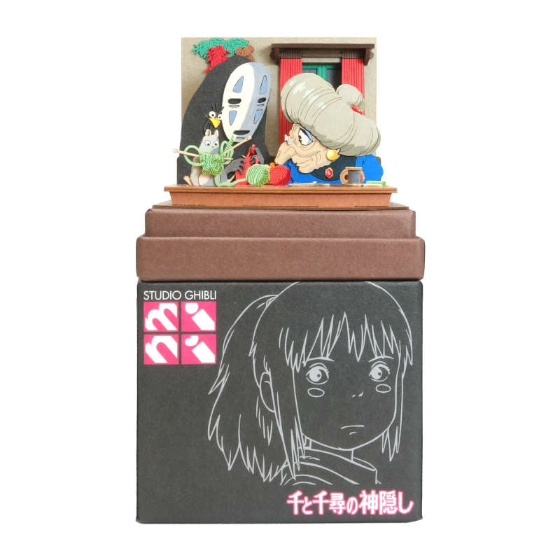 Ghibli Miniatuart Mini | Spirited Away - Zeniba & No-Face Knit Together