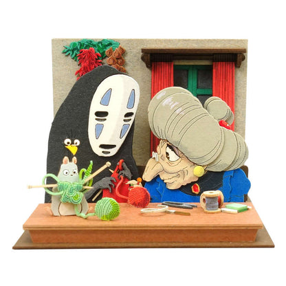 Ghibli Miniatuart Mini | Spirited Away - Zeniba & No-Face Knit Together