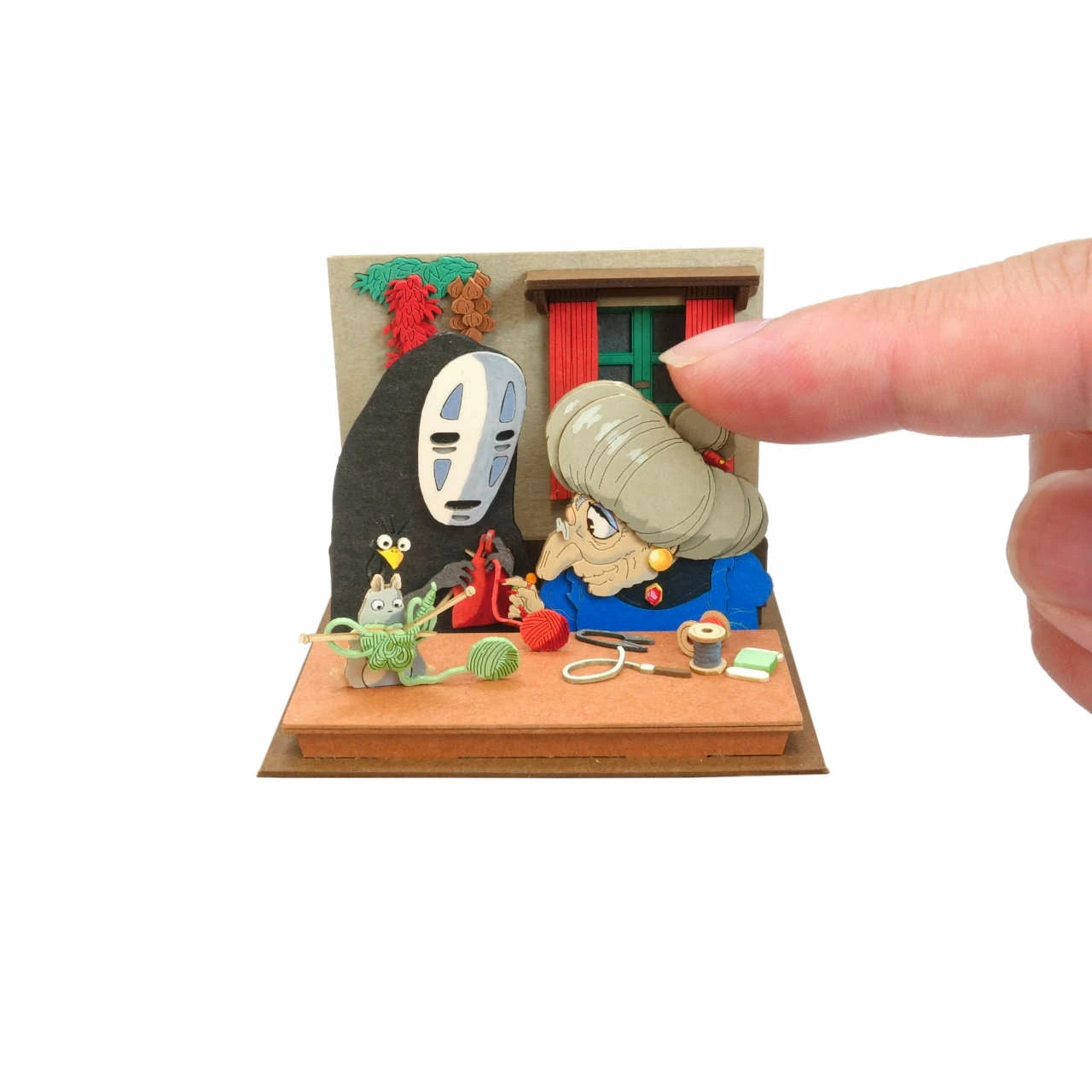 Ghibli Miniatuart Mini | Spirited Away - Zeniba & No-Face Knit Together