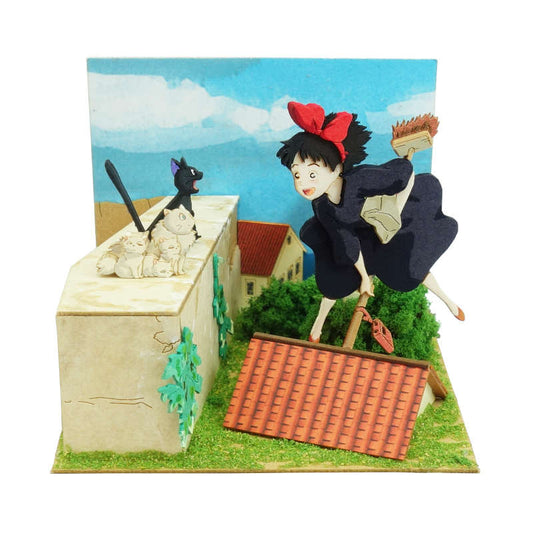 Ghibli Miniatuart Mini | Kiki's Delivery Service - Kiki & Jiji's Family