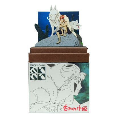 Ghibli Miniatuart Mini | Princess Mononoke - Decisive Night