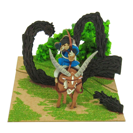 Ghibli Miniatuart Mini | Princess Mononoke - Ashitaka and Tatari God