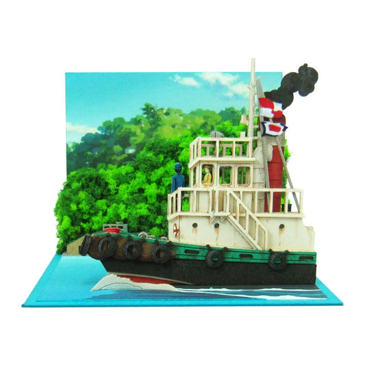 Ghibli Miniatuart Mini | From Up On Poppy Hill - View From The Boat