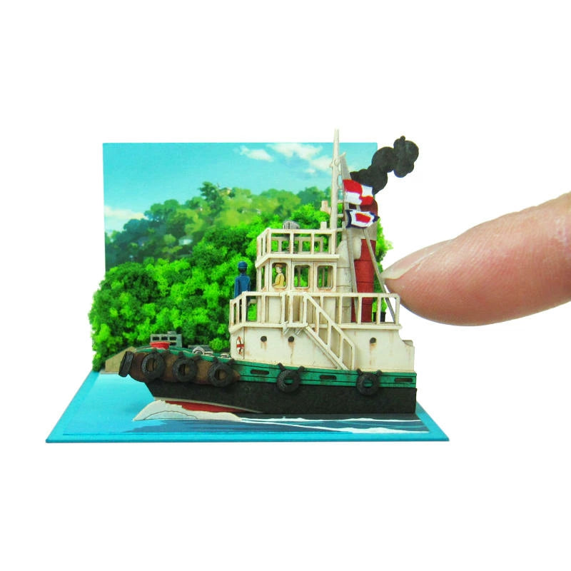 Ghibli Miniatuart Mini | From Up On Poppy Hill - View From The Boat