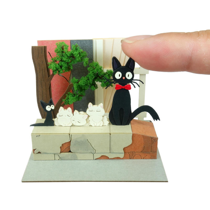 Ghibli Miniatuart Mini | Kiki's Delivery Service - Jiji & The Kittens