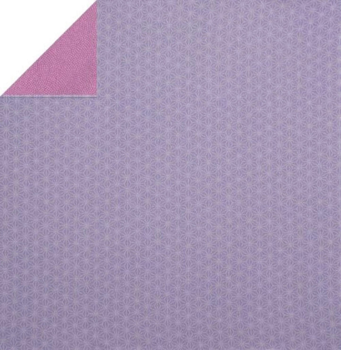 68cm Double-Sided Furoshiki | Asagata / Same Komon (purple)
