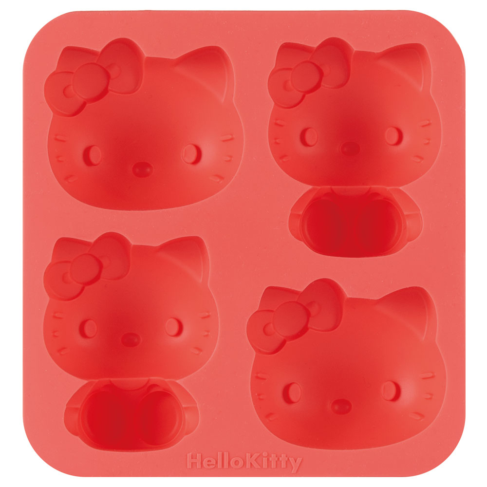 Silicone Cake Mold | 4-piece set, Hello Kitty