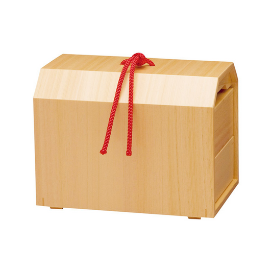 2-tier Wooden Picnic Bento | Sukiya