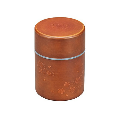 Tea Canister | Mokume Sakura