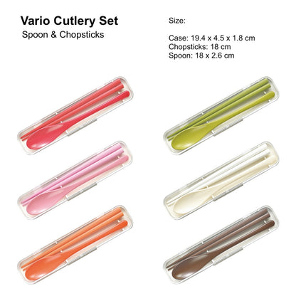 Vario Cutlery Set (Chopsticks & Spoon)