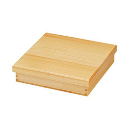 Wooden Shokado Bento | Hinoki (22.5 cm)