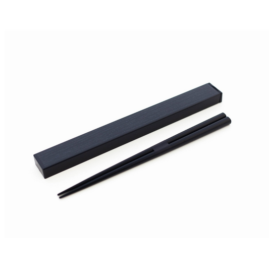 Woodgrain Chopsticks Set | Black, 21cm