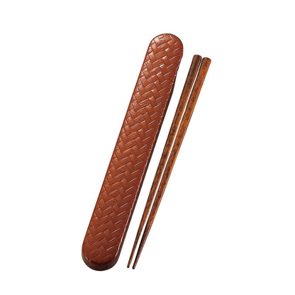 Ajiro Chopsticks Set | Round (18 cm)