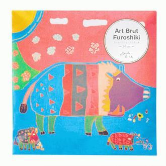 50cm Art Brut Furoshiki | Boar Family