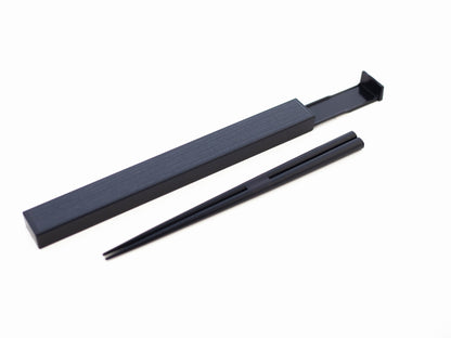 Woodgrain Chopsticks Set | Black, 21cm