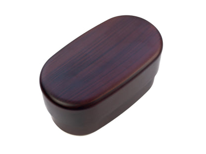 Woodgrain Oval Bento | Tochi (830 ml)