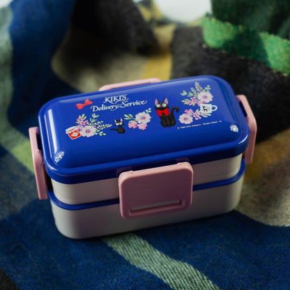 Ghibli Bento | Jiji and Flowers, 2 tiers, 600mL