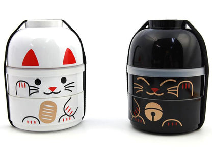 Kokeshi Bento | Maneki Neko, Black