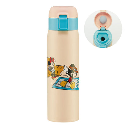 Disney Stainless Steel Bottle | Retro Mickey and Minnie, 480mL