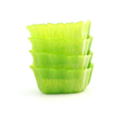 Green Veggie Cups | Square