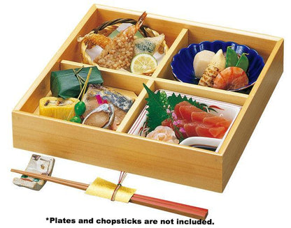 Wooden Shokado Bento | Kiwami (27 cm)