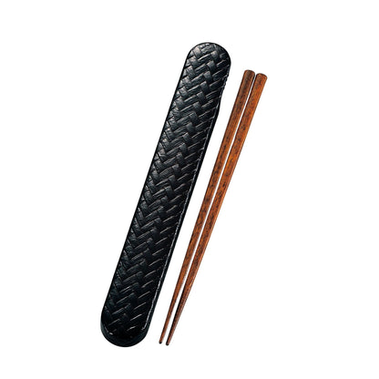 Ajiro Chopsticks Set | Round (18 cm)